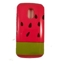 Case Protector Dual Motorola Moto G 2nd Gen Watermelon Pink